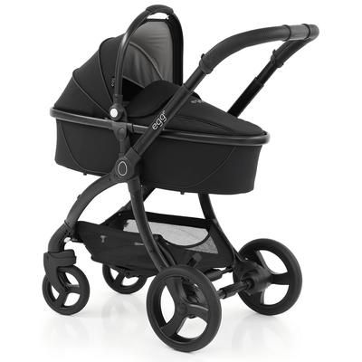egg Strollers egg2 Stroller & Carry Cot Bundle - Just Black