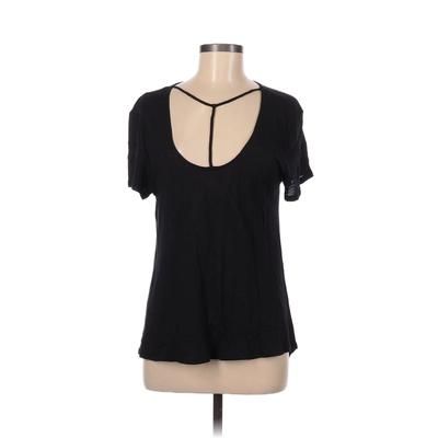 BP. Short Sleeve T-Shirt: Black Tops - Women's Size Medium