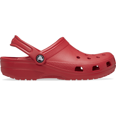 Crocs Varsity Red Classic Clog Shoes