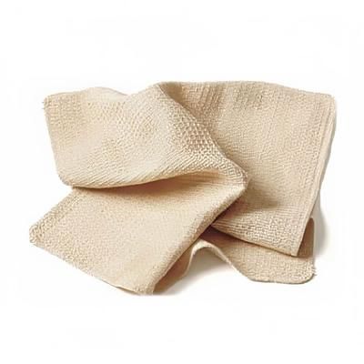 Chef Revival 700WT Natural Waffle Weave Bar Towel, 18" x 18", Beige, 1 Dozen
