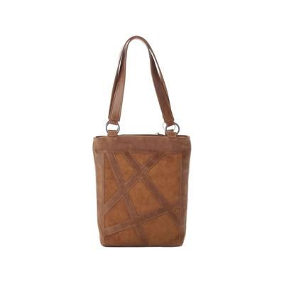 Urbn Chc Luna Suede Kevlar Tote Bag Brown/Brown Suede Large LUNBRNS