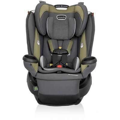 Evenflo Revolve360 Extend Rotational All-in-one Convertible Car Seat With Quick Clean Cover - Rockla