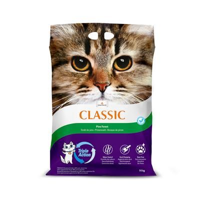 2x14kg Pine Forest Scented Classic Intersand Cat Litter