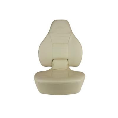 Springfield Marine 1780238 Deluxe Fish Pro High Back Seat White 1041606-1