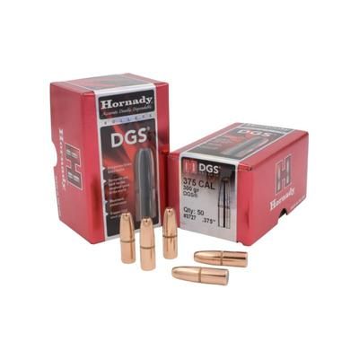 Hornady DXG Bonded Rifle Bullets .375 Caliber 300 grain Dangerous Game Solid 50 Bullet 3727