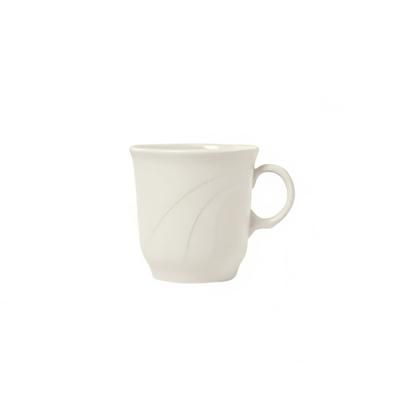 Libbey 950038127 6 oz Tall Tea Cup w/ Cascade Pattern, Flint Body, White