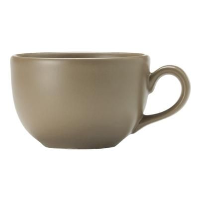 Libbey DRI-12-S 7 3/4 oz Driftstone Cup - Porcelain, Sand, 12/Case, Brown