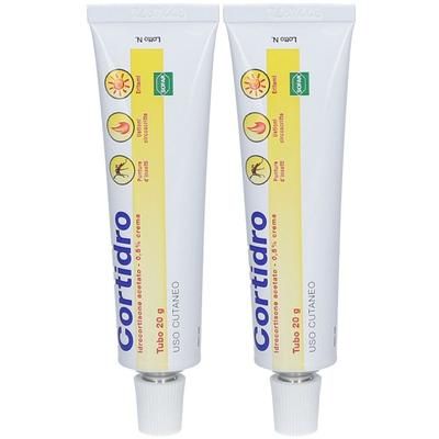 Cortidro Crema 2x20 g