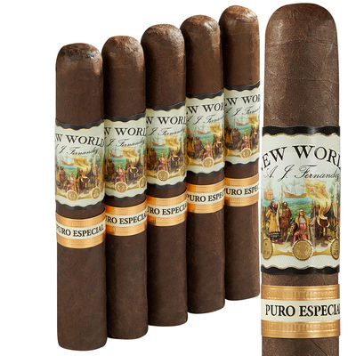 New World Puro Especial by AJ Fernandez Robusto - Pack of 5
