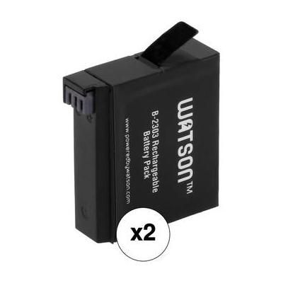 Watson Lithium-Ion Battery Pack for GoPro HERO4 (3.8V, 1160mAh, 2-Pack) B-2303K