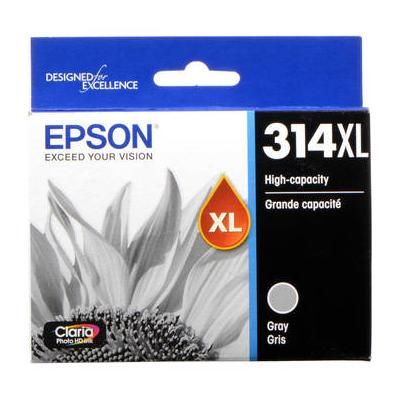 Epson T314XL Gray Claria Photo HD Ink Cartridge with Sensormatic T314XL720-S