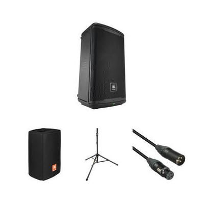 JBL EON710 Powered Speaker Kit with Cover, Stand, and Cable JBL-EON710-NA