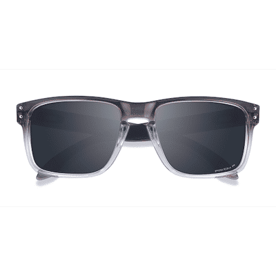 Male s square Dark Ink Fade Plastic Prescription sunglasses - Eyebuydirect s Oakley OO9102 Holbrook