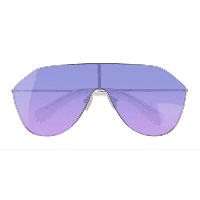 Male s aviator Matte Silver Metal Prescription sunglasses - Eyebuydirect s Infinite