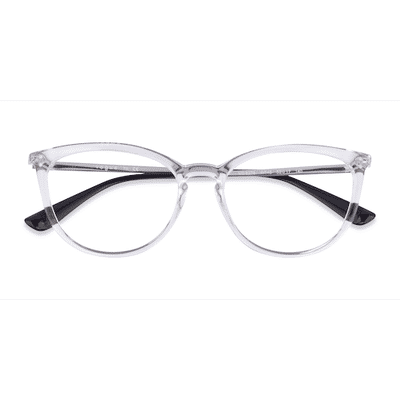 Female s horn Transparent Plastic Prescription eyeglasses - Eyebuydirect s Vogue Eyewear VO5276