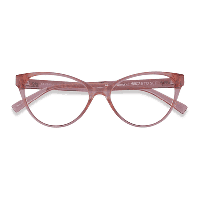 Female s horn Clear Nude Plastic Prescription eyeglasses - Eyebuydirect s Lantana