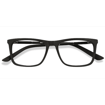 Male s rectangle Black Acetate, Metal Prescription eyeglasses - Eyebuydirect s Instance