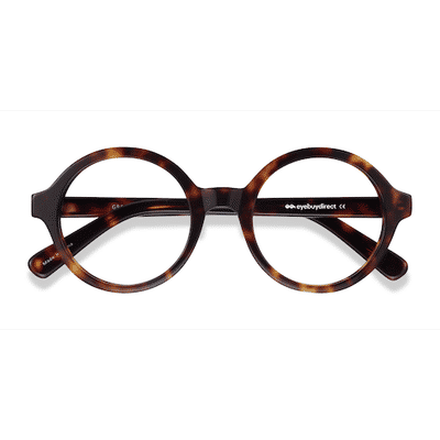 Female s round Tortoise Acetate Prescription eyeglasses - Eyebuydirect s Groove