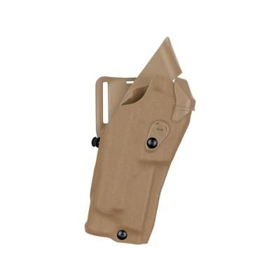 Safariland 6390RDS ALS Mid-Ride Level-I Duty Holster Smith & Wesson M&P 9 M2.0 Right Hand STX Plain FDE Brown 6390RDS-8182-551