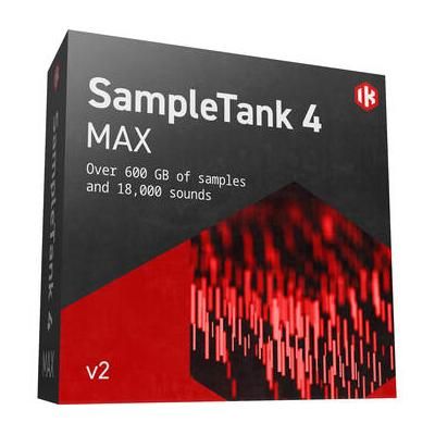 IK Multimedia SampleTank 4 MAX v2 Sample-Based Virtual Instrument Plug-In (Crossgrade) ST-MAX4V2-DDC-IN