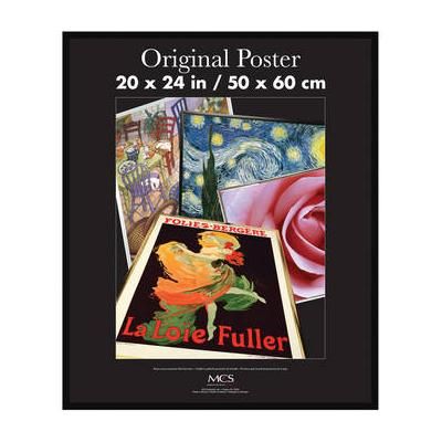 MCS Original Poster Frame with Masonite Back (Black, 20 x 24") 23054