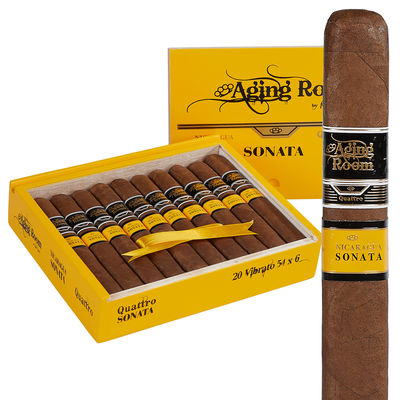Aging Room Quattro Nicaragua Sonata Vibrato - Box of 20 Vibrato