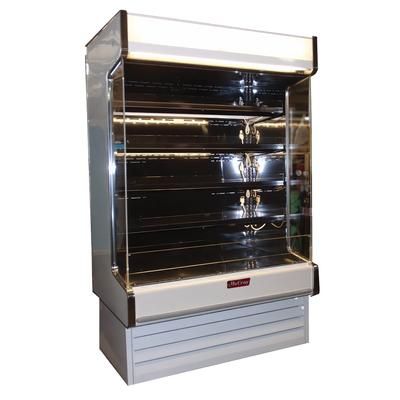 Howard-McCray SC-OD35E-5-S-LED-LC 63" Vertical Open Air Cooler w/ 4 Levels, 115/208-230v, Silver
