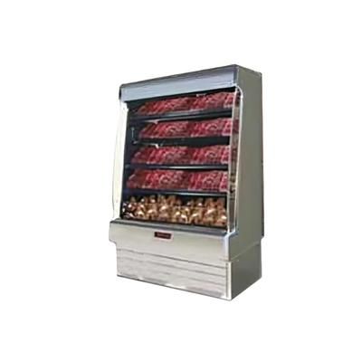 Howard-McCray SC-OM35E-3S-S-LED 39" Vertical Open Air Cooler w/ 4 Levels, 115v, Silver