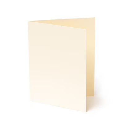 4 Bar Premium Plain Cards, Natural 4 7/8" x 3 1/2" 50 pack