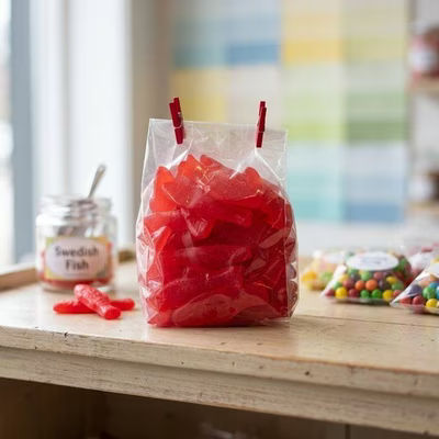Crystal Clear Value Gusset Bags 3" x 2" x 6 1/2" 100 pack