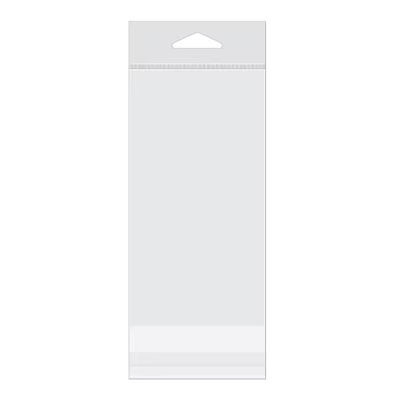 Crystal Clear Hanging Bags 3 3/16" x 6 1/16" 100 pack