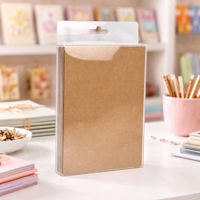 Crystal Clear Hanging Boxes 4 7/8" x 1" x 6 5/8" 25 pack
