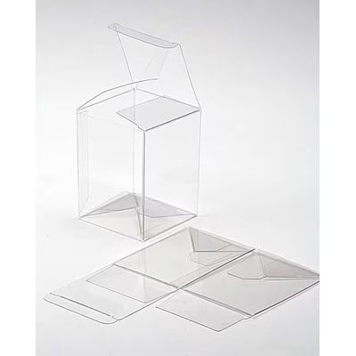 Crystal Clear Boxes® Pop & Lock 6 1/4" x 5 1/2" x 7 5/8" 25 pack