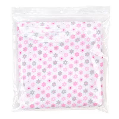 Crystal Clear Zip Bags, 2 mil Round Hang Hole 8 1/2" x 8 1/2" 100 pack