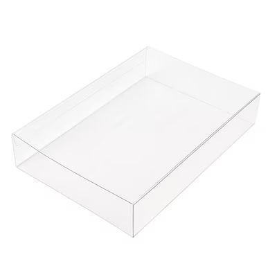 Crystal Clear Box Slip Cover 3 13/16" x 1 1/16" x 5 3/8" 25 pack