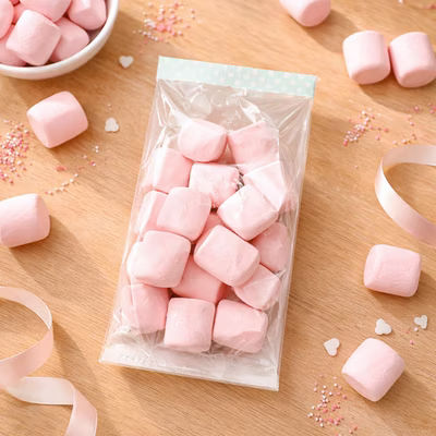 Large food safe Eco Friendly Compostable Corn Based Cellulose Clear Bag Food Safe Packaging Size: 4" x 2 1/2" x 9 1/2" 100 Bags