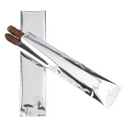 Premium Silver Metallized Heat Seal Bags 2" x 8" 1/2" bottom seal 100 pack