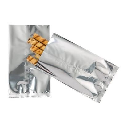 Silver Metallized Heat Seal Bags 3 3/4" x 6 1/4" 100 pack