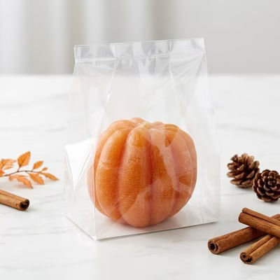 Heat Sealable Flat Bottom Gusset Bags w/Paper Insert 7" x 4" x 9" 100 pack