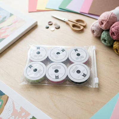 Sliding Zip Top Bags 5" x 7" 100 pack