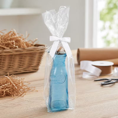 Cookie Bags Clear Gusset Bags 5" x 5" x 18 1/4" 100 Pieces ClearBags