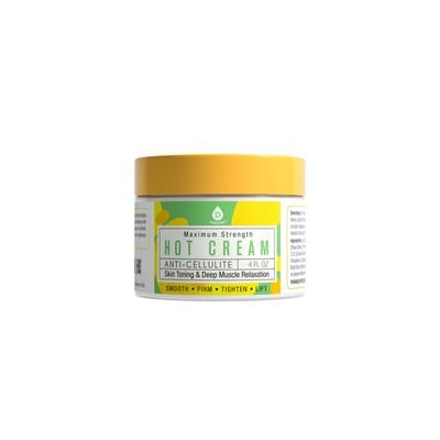 Plus Size Women's Anti Cellulite Muscle Relaxation Hot Cream by Pursonic in 4 Oz