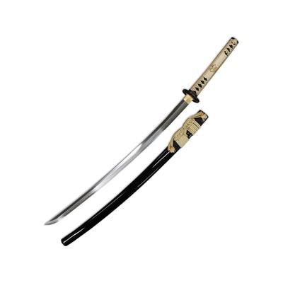 BattleBlades Kogane No Senshi Katana 40.13in Overall 20.1in 1095 Honsanmai Carbon Steel Blade BB-KNSHK