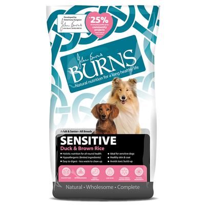 Burns Adult & Senior Sensitive Anatra & Riso integrale - Set %: 2 x 12 kg