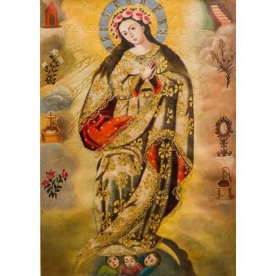 Immaculate Conception,'Immaculate Conception Painting Religious Christian Art'