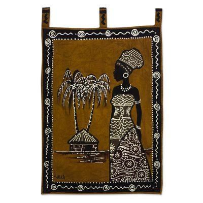 Confidence,'Artisan Made Cotton Wall Hanging'
