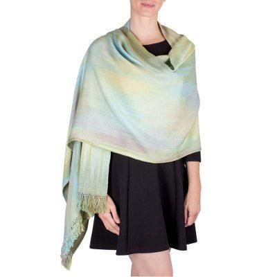Serenity's Inspiration,'Unique Rayon Shawl'