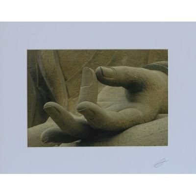 'Bronze Hand' - Buddha Photography Print
