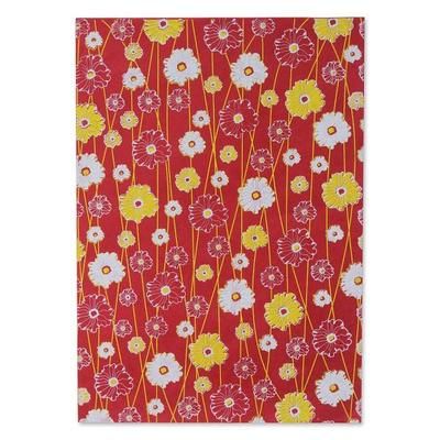 Saa wrapping paper, 'Blossoming Garden' (set of 4)