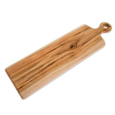 Perfect Pairings,'Handmade Teak Wood Cutting Board from Guatemala (20 in.)'